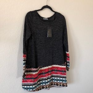 Long Sleeve Holiday Shirt XL